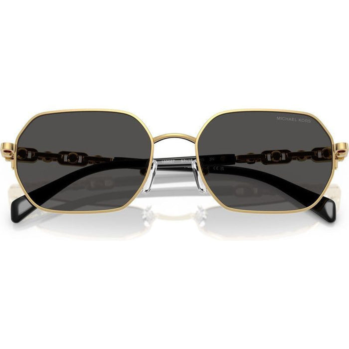Saint Martin MK1165, Shiny Yellow Gold/Dark Grey Lenses