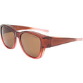 Samaria, Plum Gradient/Brown Polarised Lenses