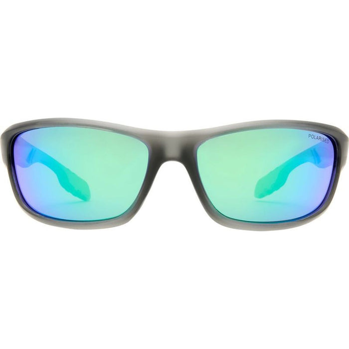 Samson, Matte Xtal Grey/Blue Green Mirror Polarised Lenses