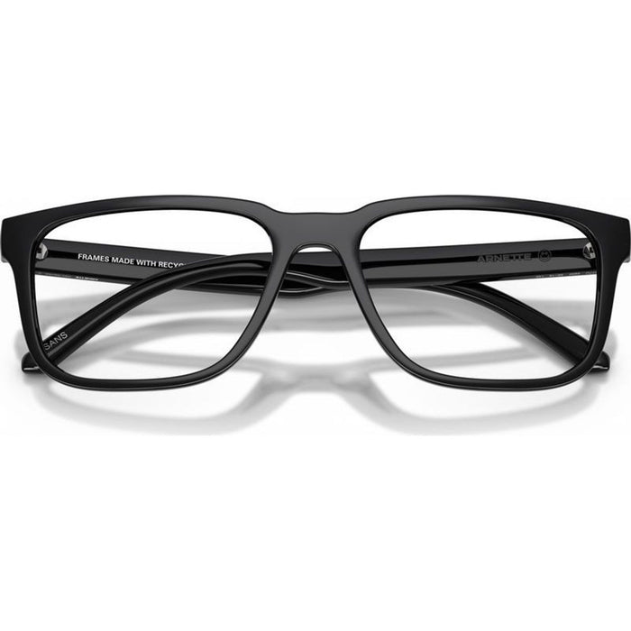 Sans AN7277U, Recycled Black/Clear Lenses 56 Eye Size