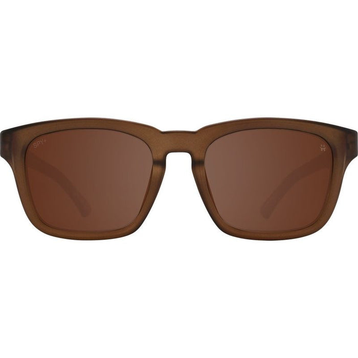 Saxony, Matte Translucent Brown/Happy Bronze Polarised Lenses