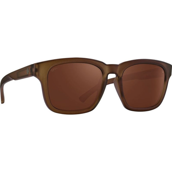 Saxony, Matte Translucent Brown/Happy Bronze Polarised Lenses
