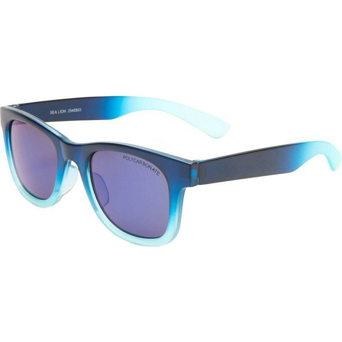 Sea Lion - Kids, Blue Gradient/Blue Mirror Lenses