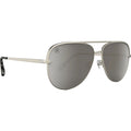Shadow, Matte Silver/Platinum Mirror Polarised Lenses