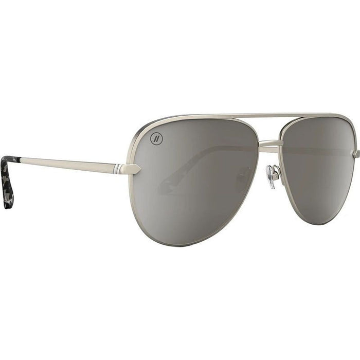 Shadow, Matte Silver/Platinum Mirror Polarised Lenses