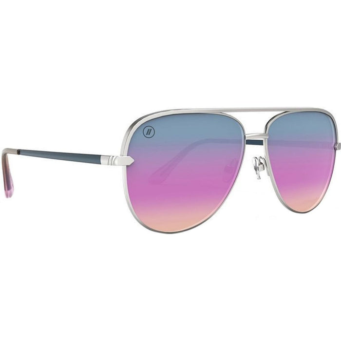 Shadow, Zero Gravity Silver/Rainbow Lavender Mirror Polarised Lenses