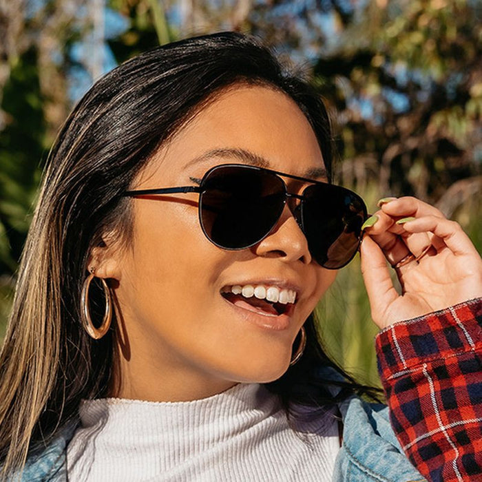 Shadow, Assertive Style Black/Smoke Polarised Lenses