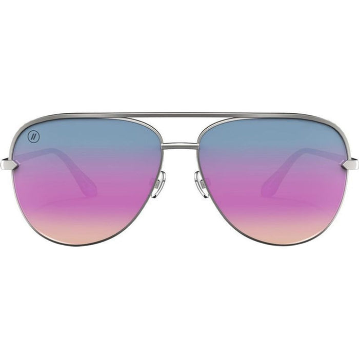 Shadow, Zero Gravity Silver/Rainbow Lavender Mirror Polarised Lenses