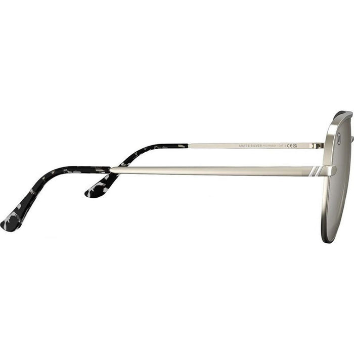 Shadow, Matte Silver/Platinum Mirror Polarised Lenses