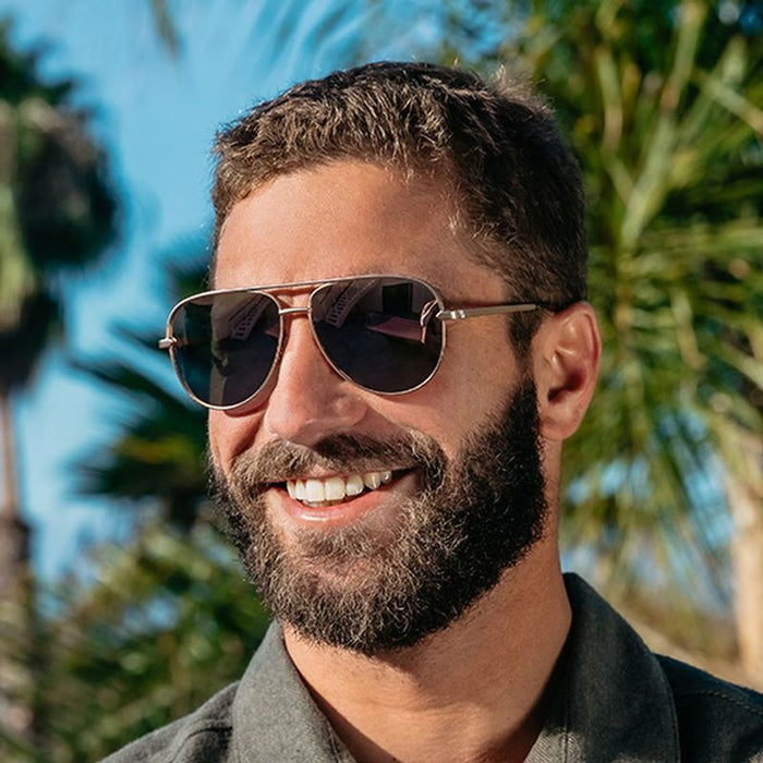 Shadow, Flirt Wagon Gold/Champagne Mirror Polarised Lenses