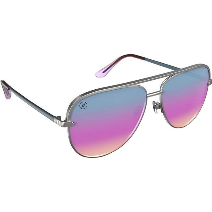 Shadow, Zero Gravity Silver/Rainbow Lavender Mirror Polarised Lenses