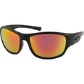 Shark Attack, Black/Red Mirror Polarised Lenses