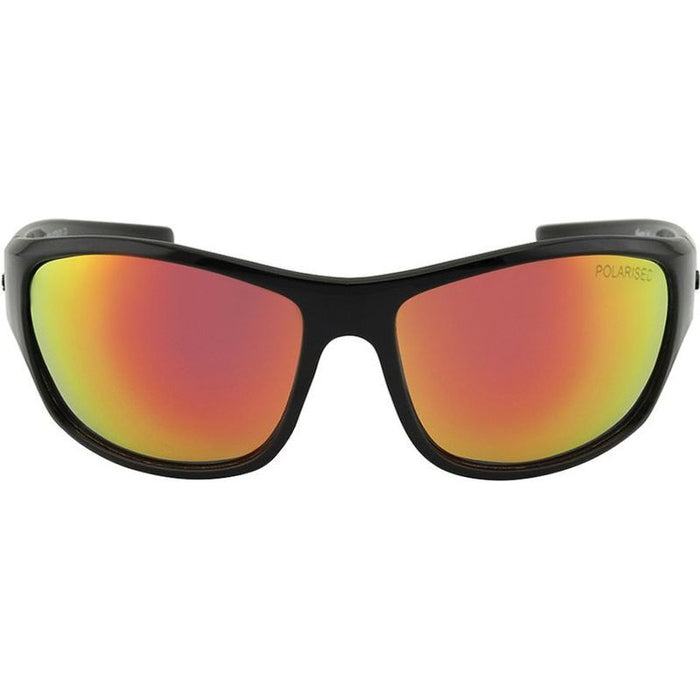 Shark Attack, Black/Red Mirror Polarised Lenses