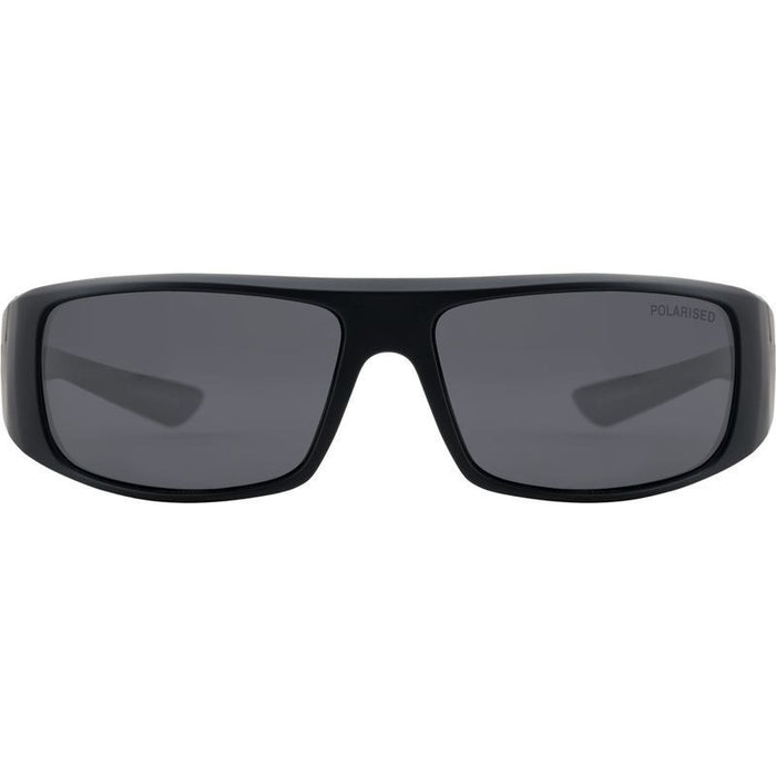 Sharky, Satin Black/Grey Polarised Lenses