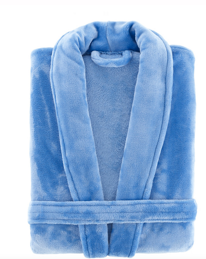 Sheepy Fleece French Blue Robe