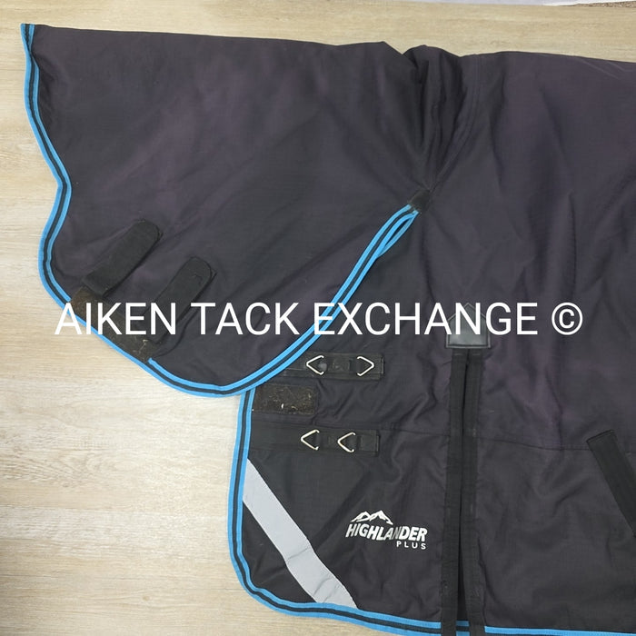 Shires Highlander 300 G Fill Turnout Blanket w/ Neck, 75"