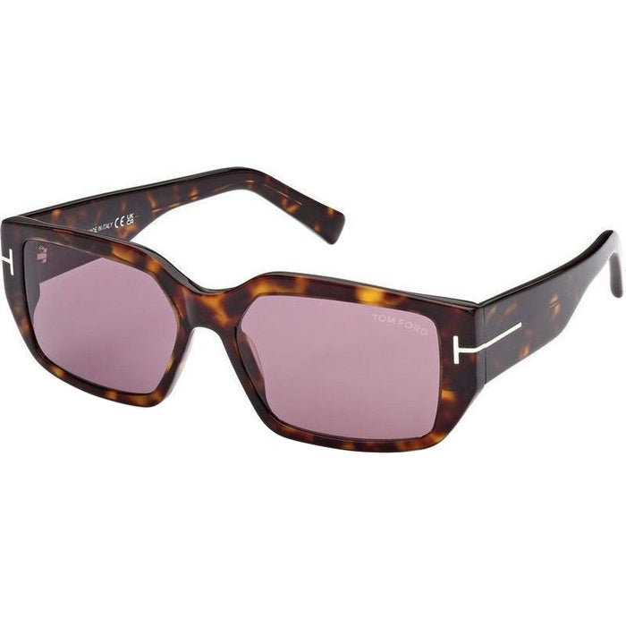 Silvano FT0989, Dark Havana/Violet Lenses