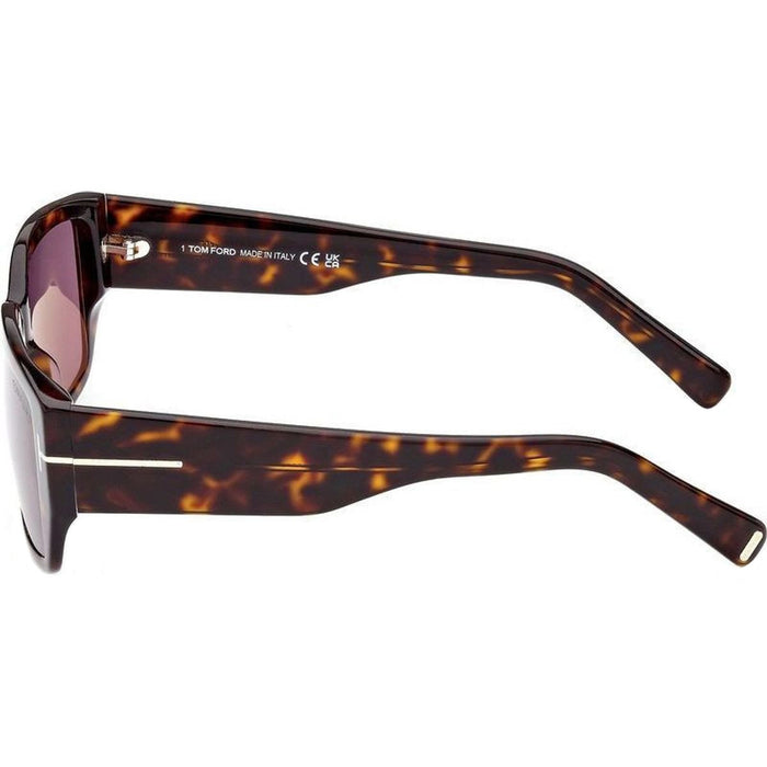Silvano FT0989, Dark Havana/Violet Lenses