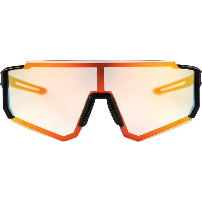 Siri, Matte Black/Red Photochromic Mirror Lenses