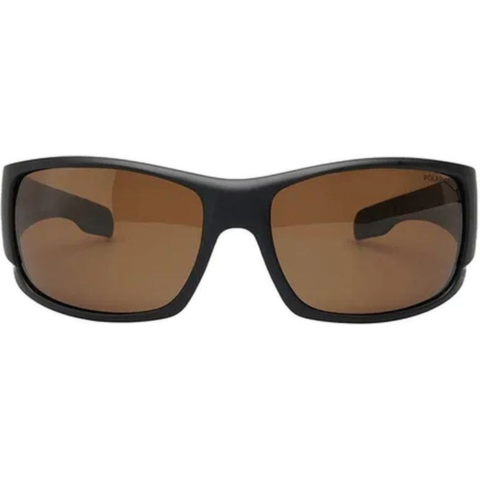 Skipper, Matte Black/Brown Polarised Lenses