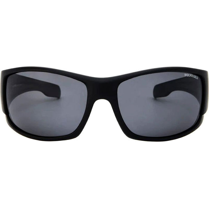 Skipper, Matte Black/Smoke Polarised Lenses