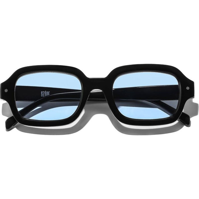 Slade, Elysium Double Black/Aqua Lenses