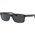 Slickster AN4185, Black Rubber/Dark Grey Lenses