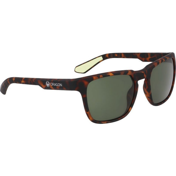 Slip, Matte Dark Tortoise/Green LL Lenses