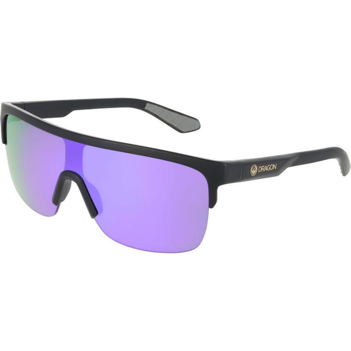 Slotted, Matte Black/Purple LL Ionised Lenses