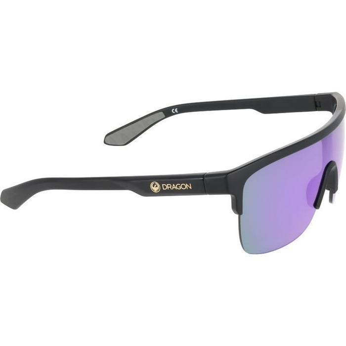 Slotted, Matte Black/Purple LL Ionised Lenses