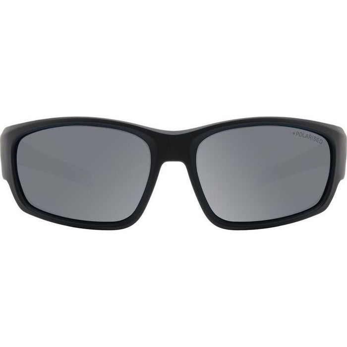 Snapper, Satin Black/Grey Flash Mirror Polarised Lenses