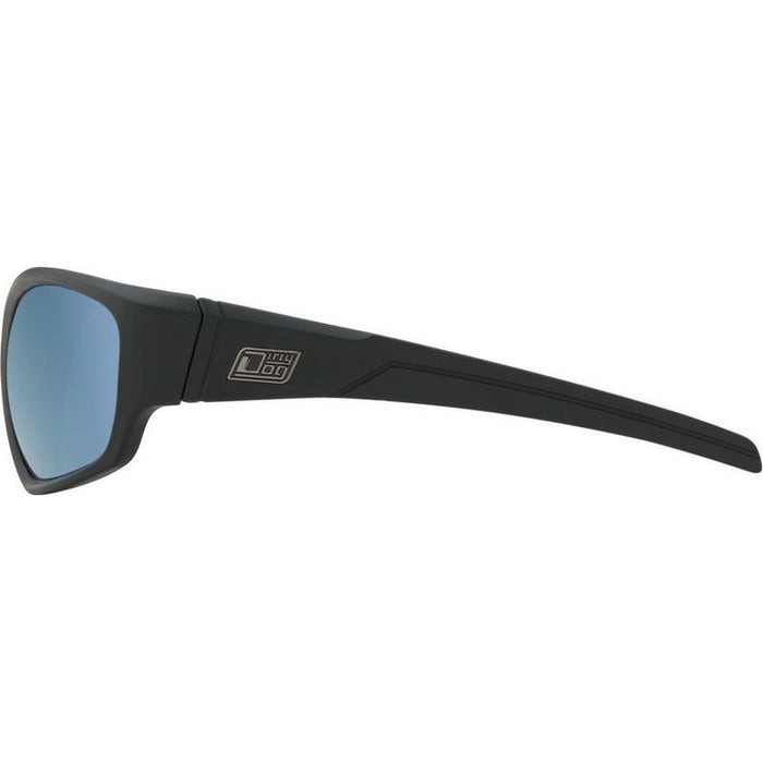 Snapper, Satin Black/Ice Blue Mirror Polarised Lenses
