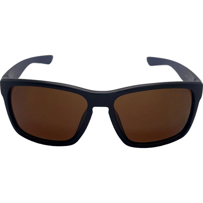Snowy, Matte Black/Brown Polarised Lenses