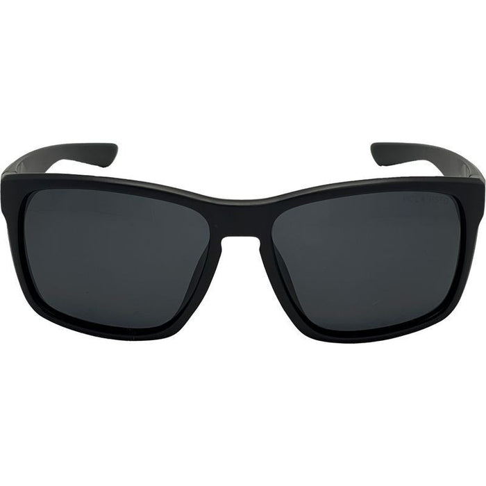 Snowy, Matte Black/Smoke Polarised Lenses