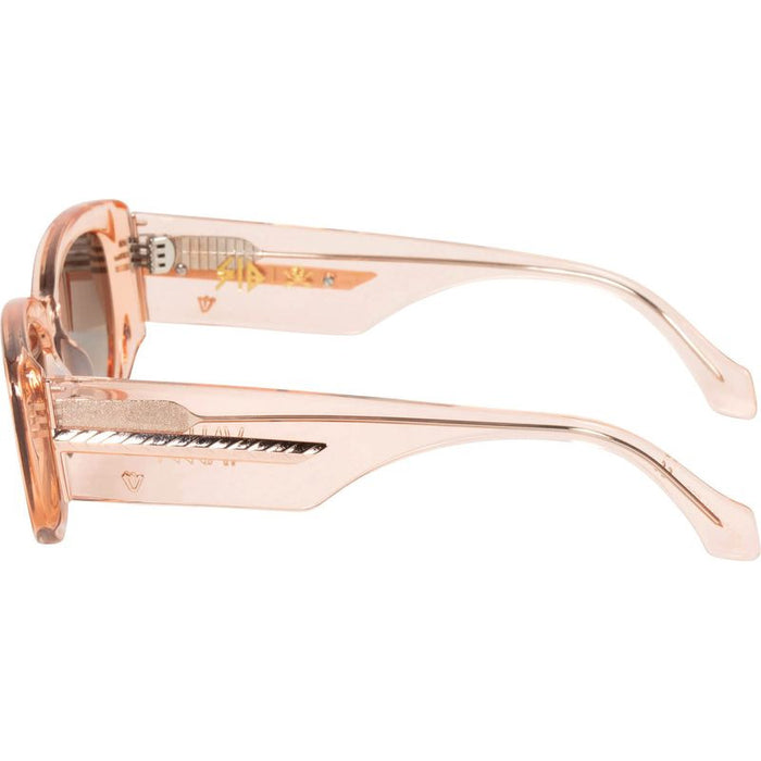 Soho, Transparent Pink/Black Gradient Polarised Lenses