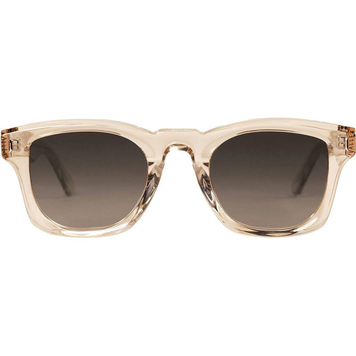 Solomon, Champagne with Rose Gold Metal Trim/Brown Gradient Lenses
