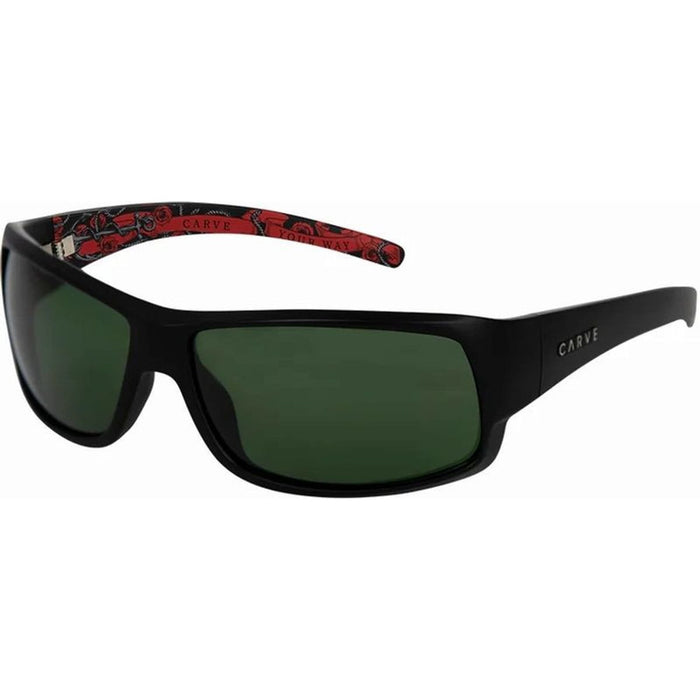 Sonny, Matte Black Signature/Green Polarised Lenses