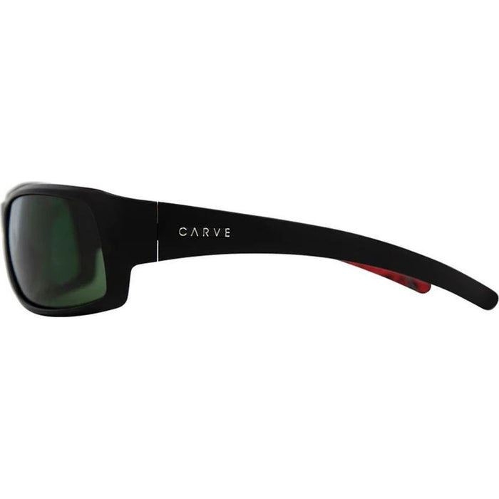 Sonny, Matte Black Signature/Green Polarised Lenses