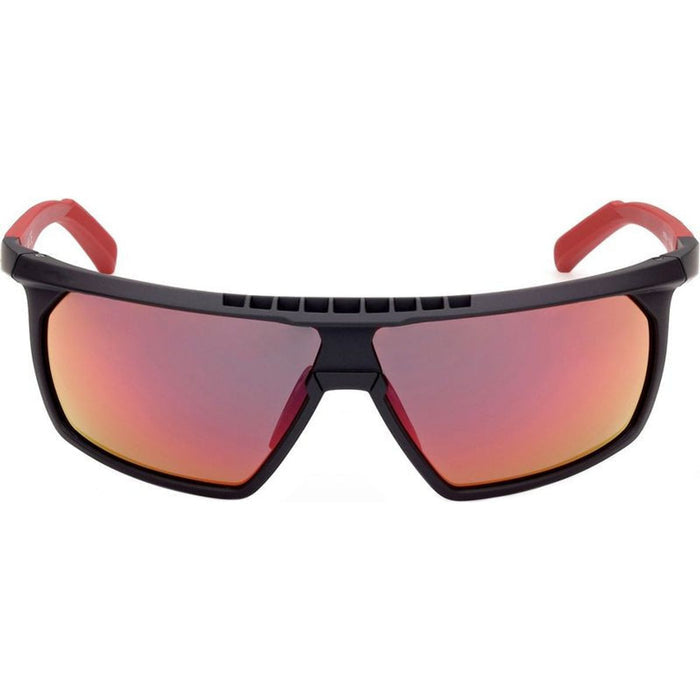 SP0030, Matte Black/Orange Mirror Lenses