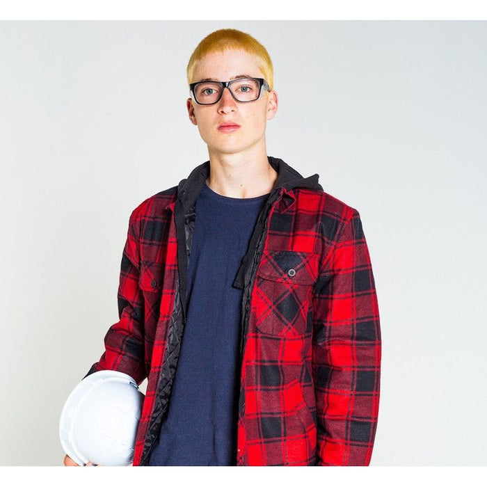 Sparkie Safety RS545RX, Matte Black/Clear Lenses