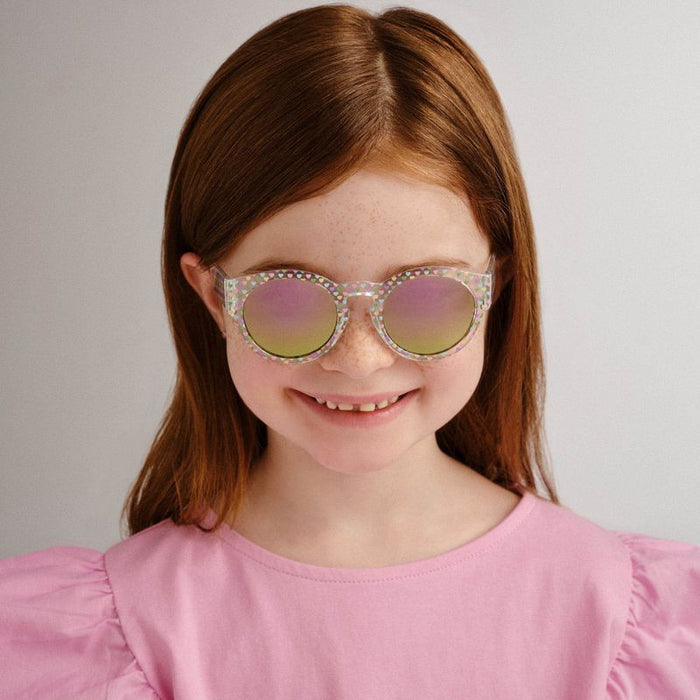 Sparrow - Toddler, Hearts/Pink Mirror Lenses