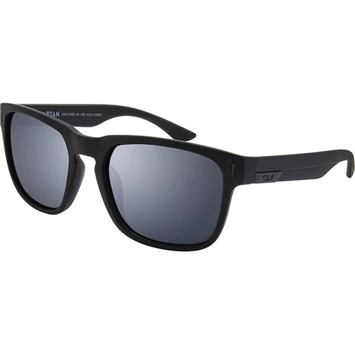 Spartan, Black Rubber/Smoke Flash Mirror Polarised Lenses
