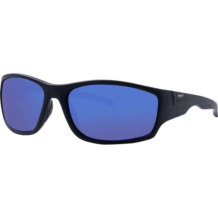 Spectre, Matte Black/Blue Mirror Polarised Lenses