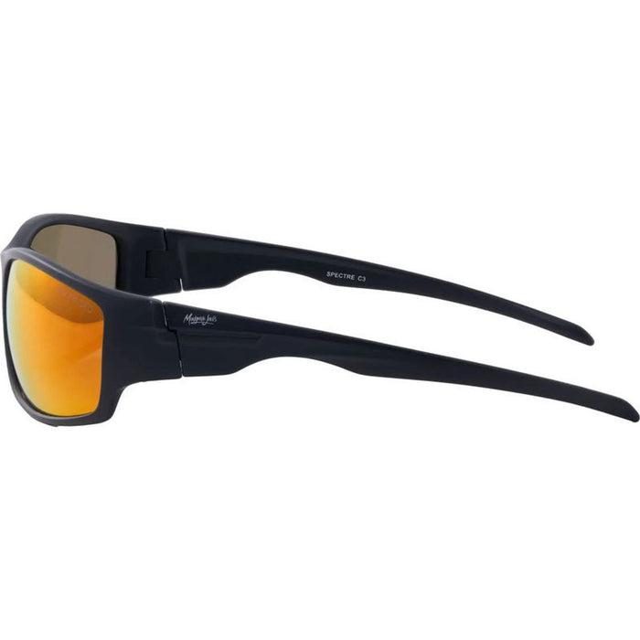 Spectre, Matte Black/Red Mirror Polarised Lenses