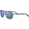 Spello, Matte Black/555nm Blue Photochromic Polarised Glass Lenses