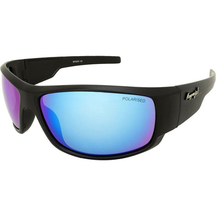 Spider, Black/Ice Blue Mirror Polarised Lenses