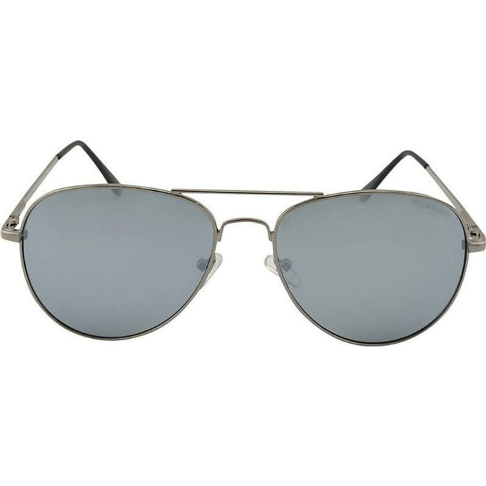 Spinner, Silver/Silver Mirror Polarised Lenses