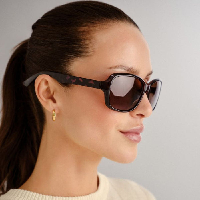 Stapleton, Plum Tort/Brown Polarised Lenses