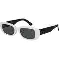 Status, Gloss White and Matte Black/Grey Lenses