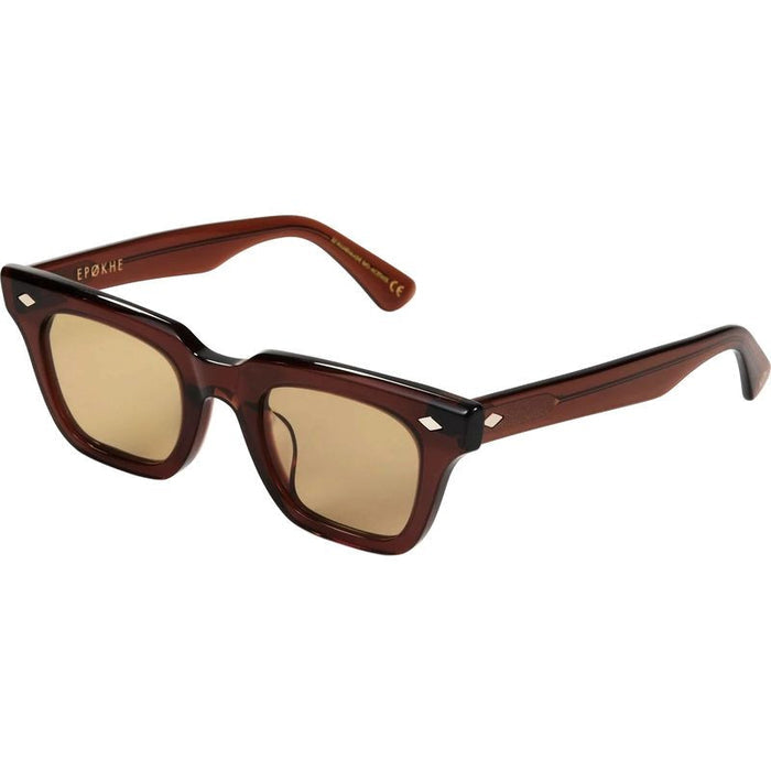 Stereo, Polished Maple/Brown Lenses